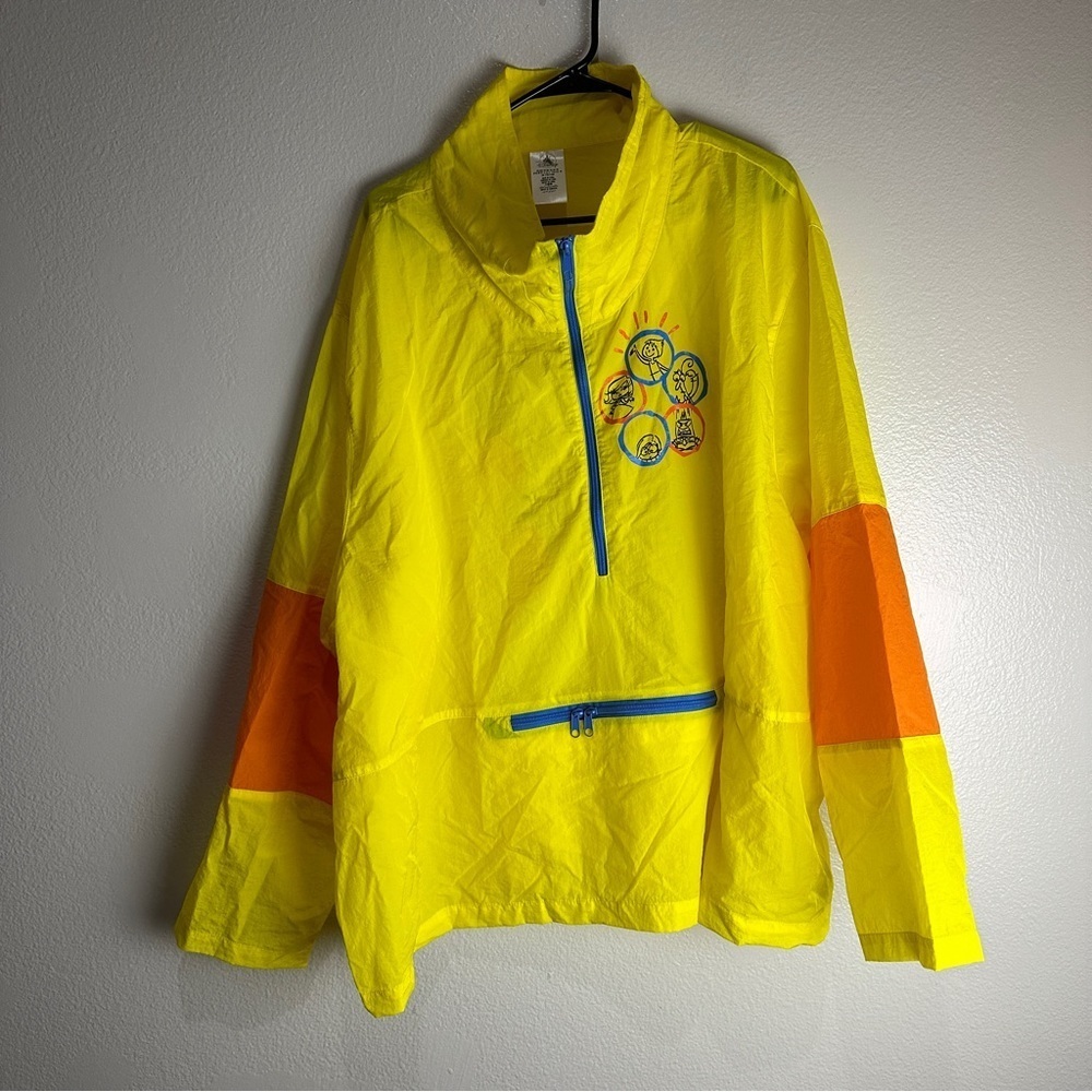 Disneyland Inside And Out Windebreaker Jacket Light Size 3X UNISEX